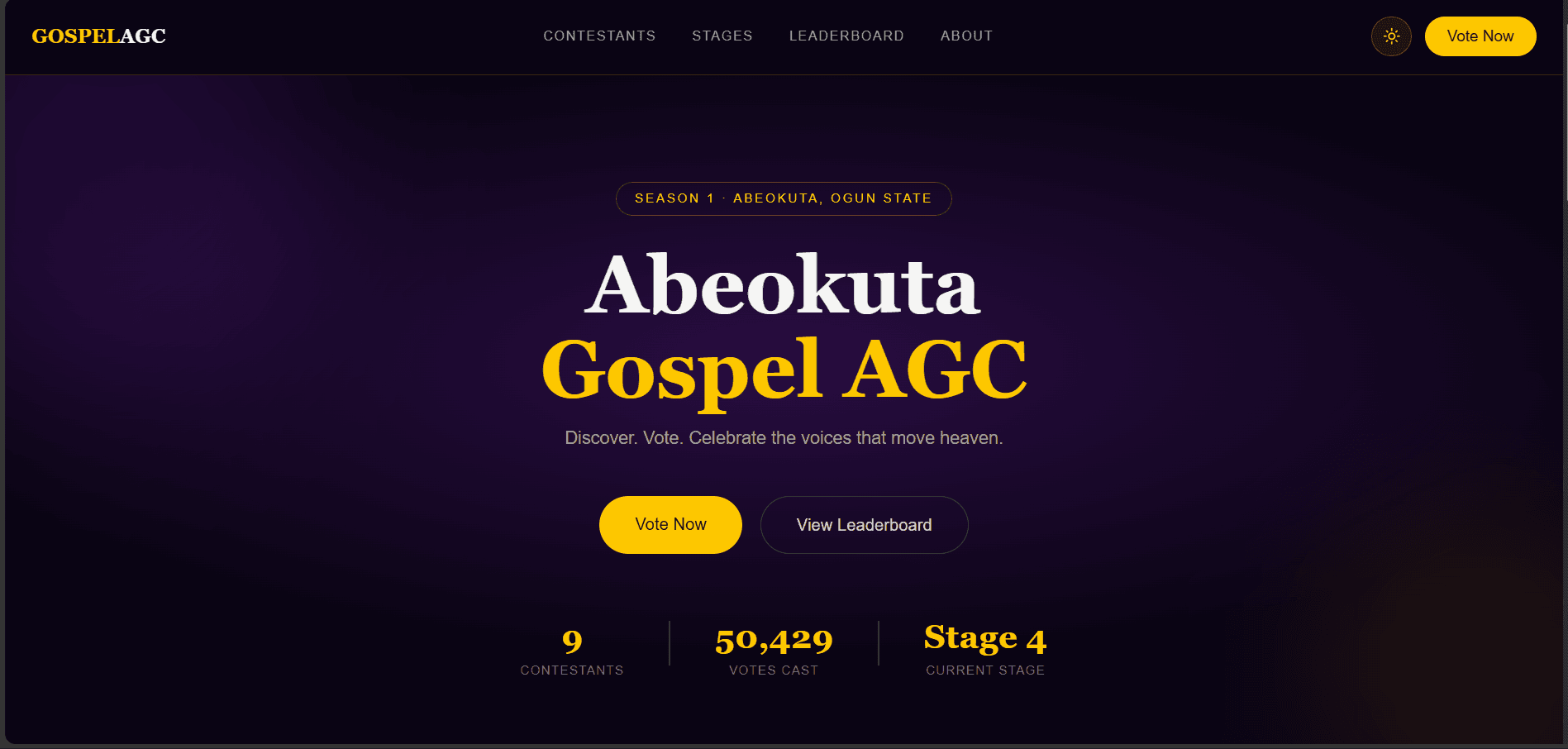 Abeokuta Gospel Competition (AGC)