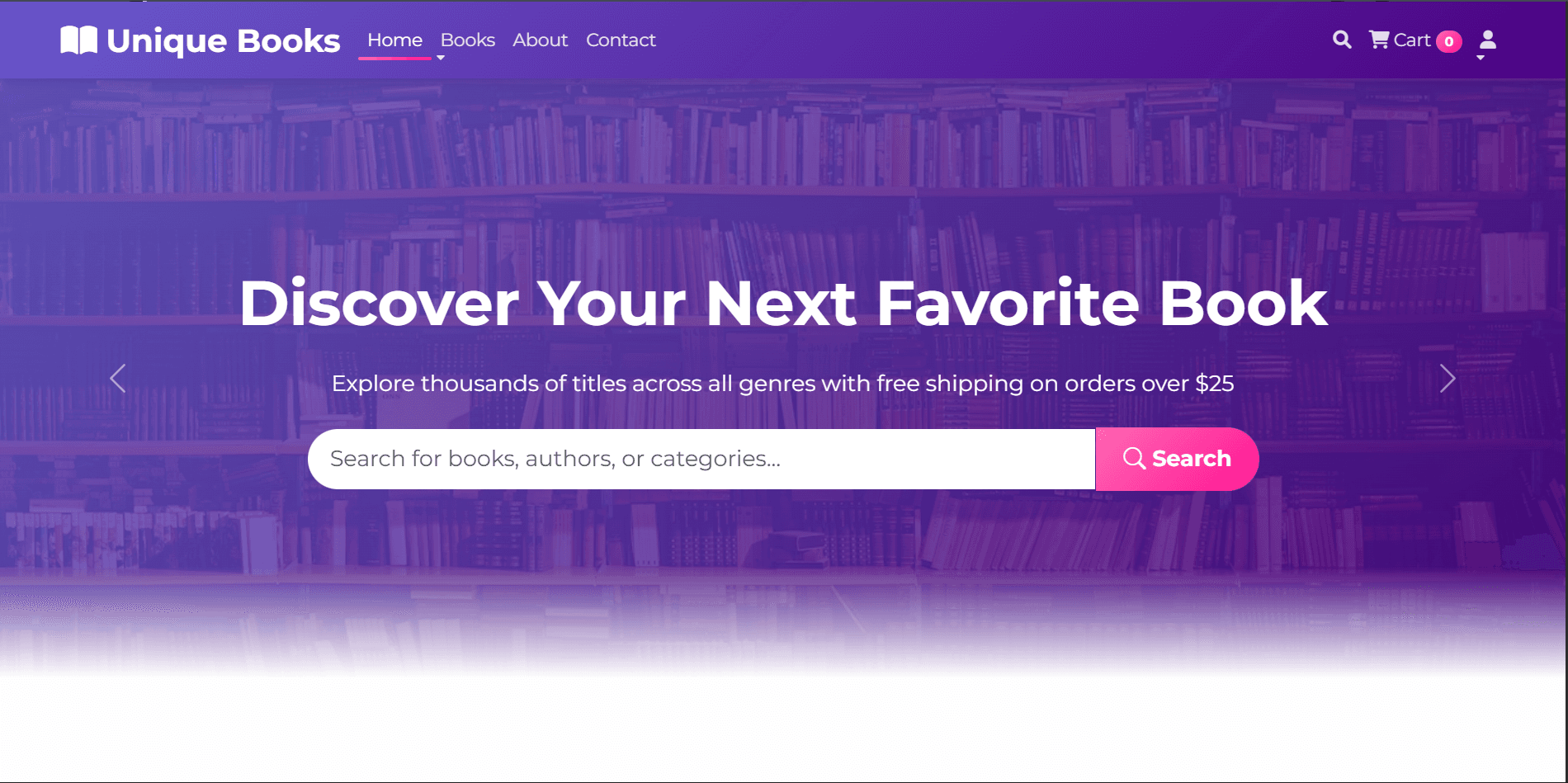 Book E-Commerce Platform